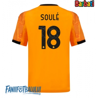 AS Roma Matias Soule #18 Tricou Fotbal Replică 2025-26 Barbati Deplasare